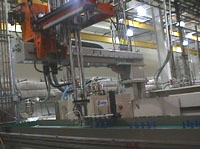 traversing arm